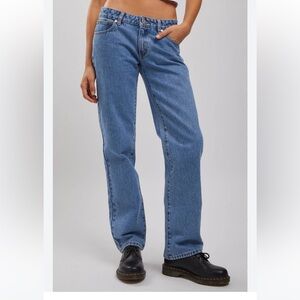 Abrand A99 Organic Low Straight Katie Jeans Women’s Size 30 x 32 Brand new.